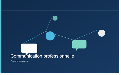 COMMUNICATION  PROFESSIONNELLE 
